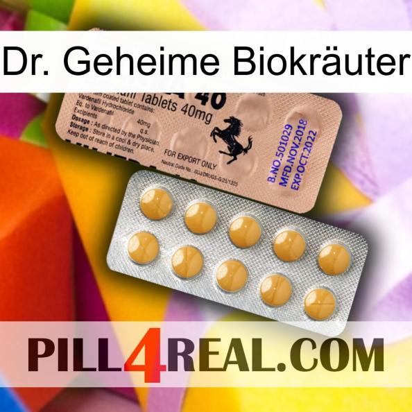 Dr. Geheime Biokräuter 41